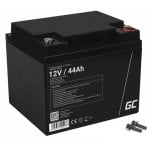 Batteria Green Cell AGM23 12V 44Ah Piombo AGM Nero Compatta Affidabile Batteria Green Cell AGM23 12V 44Ah Piombo AGM Nero Compatta Affidabile