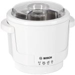 Bol en plastique Bosch MUZ5EB2 blanc compatible Bosch MUM5 180 x 180 x 180 mm Bol en plastique Bosch MUZ5EB2 blanc compatible Bosch MUM5 180 x 180 x 180 mm