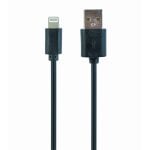 Cavo USB Gembird CC-USB2-AMLM-2M 2 m Lightning USB A Dritto Nero