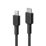 Cabo Aukey CB-CL03 Lightning USB-C 2 m Preto Certificado Apple MFi Cabo Aukey CB-CL03 Lightning USB-C 2 m Preto Certificado Apple MFi
