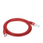 Cavo di rete Alantec KKU5CZE1 1 m Cat5e U/UTP RJ-45 maschio PVC rosso