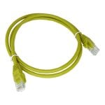 Cavo di rete Alantec KKU5ZOL0.25 Cat5e 0,25 m U/UTP connettori RJ-45 giallo