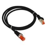 Cavo di rete Avizio KKS6CZA1.0 1 m Cat6 F/UTP FTP RJ-45 Nero