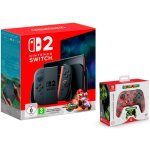 Nintendo Switch 2 Consola + Mario Kart World + Controller Glow Super Icon + Neon Blue & Red Headset Nintendo Switch 2 Consola + Mario Kart World + Controller Glow Super Icon + Neon Blue & Red Headset