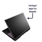 Personalización de portátil – Imagen, logo y texto