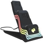 Caricatore Duale PDP Afterglow Wave Xbox Series X|S Nero Illuminazione RGB