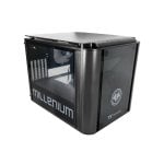 Caja PC QUO Millenium MM2 Mini Micro-ATX Acero SPCC Negro con Ventana Cristal Templado RGB Caja PC QUO Millenium MM2 Mini Micro-ATX Acero SPCC Negro con Ventana Cristal Templado RGB
