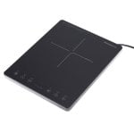 Placa de Inducción Melchioni Oblivion 1 Portátil 2000 W Vidrio Touch 1 Zona Negra Placa de Inducción Melchioni Oblivion 1 Portátil 2000 W Vidrio Touch 1 Zona Negra