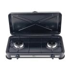 Réchaud à gaz Melchioni Family Minerva New 2 brûleurs haute performance portable extérieur Réchaud à gaz Melchioni Family Minerva New 2 brûleurs haute performance portable extérieur