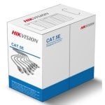 Cabo de Rede Hikvision DS-PL-5E Cat5e U/UTP 305 m Cinzento PVC Cobre
