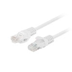 Câble réseau Lanberg PCU6-20CC-0300-W 3m Cat6 U/UTP RJ-45 blanc haute vitesse