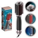Brosse lissante Cecotec Air DryBold Elite Black 1200W ionique 3 modes céramique Brosse lissante Cecotec Air DryBold Elite Black 1200W ionique 3 modes céramique