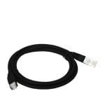 Cable de red Alantec KKU5CZA1 Cat5e 1 m U/UTP RJ-45 Negro