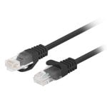 Cable de red Lanberg PCU6-20CC-0200-BK Cat6 2 m UTP RJ-45 Negro Cable de red Lanberg PCU6-20CC-0200-BK Cat6 2 m UTP RJ-45 Negro