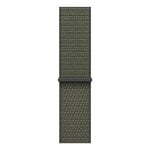 Bracelet Apple MFFJ4ZM/A Sport Loop Vert Nylon Recyclé pour Apple Watch 44/45/46/49 mm