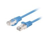 Câble réseau Lanberg PCF6-20CC-0300-B 3 m Cat6 U/UTP RJ-45 bleu