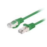 Cable de Red Lanberg PCF6-20CC-0025-G Cat6 0,25 m Verde UTP RJ-45 a RJ-45 Cable de Red Lanberg PCF6-20CC-0025-G Cat6 0,25 m Verde UTP RJ-45 a RJ-45