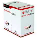 Cavo di rete Techly ITP9-RIS-0305 Cat6 305 m S/FTP Solid CCA Grigio Cavo di rete Techly ITP9-RIS-0305 Cat6 305 m S/FTP Solid CCA Grigio