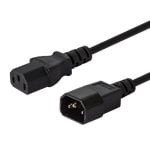 Cabo de Alimentação Savio CL-99 1,2 m C14 para C13 250 V 10 A Preto Cabo de Alimentação Savio CL-99 1,2 m C14 para C13 250 V 10 A Preto