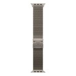 Bracelet Apple MGHQ4ZM/A Titanium Milanese Loop pour Apple Watch 44/45/46/49 mm