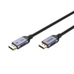 Cable DisplayPort UNITEK C1626GY01-1M 1 m 8K 360Hz compresión DSC Cable DisplayPort UNITEK C1626GY01-1M 1 m 8K 360Hz compresión DSC