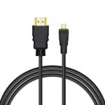 Cable HDMI Savio CL-39 1m Micro HDMI 4K UHD Blindado Negro Cable HDMI Savio CL-39 1m Micro HDMI 4K UHD Blindado Negro