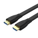 Câble HDMI Unitek C11063BK-5M 5 m plat contacts or HDR10 18 Gbit/s noir