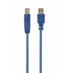 Cable USB Gembird CCP-USB3-AMBM-6 1,83 m Azul USB 3.0 Macho-Macho Cable USB Gembird CCP-USB3-AMBM-6 1,83 m Azul USB 3.0 Macho-Macho
