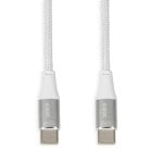 Cable USB C iBox IKUTC2W 2 m Blanco USB 2.0 Carga Rápida 60 W Cable USB C iBox IKUTC2W 2 m Blanco USB 2.0 Carga Rápida 60 W
