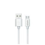 Cable USB Savio CL-167 3 m Blanco carga rápida USB 2.0 Micro USB
