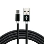 Cable USB A Everactive CBS-1CB 1 m Carga Rápida Silicona Negro Cable USB A Everactive CBS-1CB 1 m Carga Rápida Silicona Negro