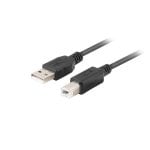 Cavo USB Lanberg CA-USBA-15CU-0010-BK 1 m USB 2.0 Nero Cavo USB Lanberg CA-USBA-15CU-0010-BK 1 m USB 2.0 Nero