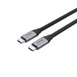 Cable UNITEK C14082ABK USB C a USB C 1 m 10 Gbit/s negro