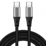 Cable USB C iBox IKUTC2B 2 m Trenzado Entrega Potencia 60 W Cable USB C iBox IKUTC2B 2 m Trenzado Entrega Potencia 60 W