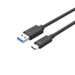 Cable USB UNITEK C14103BK-2M 2m USB-A a USB-C USB 3.2 Negro Cable USB UNITEK C14103BK-2M 2m USB-A a USB-C USB 3.2 Negro