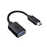 Cable Trust 20967 USB C a USB A 0,09 m Nero