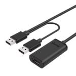 Cable USB UNITEK Y-278 10 m USB 2.0 2x USB A Macho a Hembra Negro Cable USB UNITEK Y-278 10 m USB 2.0 2x USB A Macho a Hembra Negro