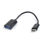 Adapter Gembird A-OTG-CMAF2-01 USB-C auf USB-A 0,2 m Schwarz Adapter Gembird A-OTG-CMAF2-01 USB-C auf USB-A 0,2 m Schwarz