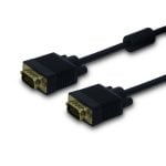VGA-Kabel Savio CL-29 1,8 m schwarz mit Ferritkernen abgeschirmt