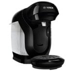 Cafetera de cápsulas Bosch TAS112E 0,7L 1400W negra compacta Cafetera de cápsulas Bosch TAS112E 0,7L 1400W negra compacta