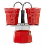Caffettiera Moka Bialetti Mini Express 0,09 L 2 tazze Alluminio Rossa Caffettiera Moka Bialetti Mini Express 0,09 L 2 tazze Alluminio Rossa