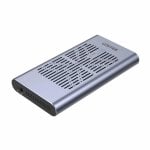 Caja externa SSD UNITEK S1206A M.2 Aluminio Negra y Gris USB4 Gen 2x2 Caja externa SSD UNITEK S1206A M.2 Aluminio Negra y Gris USB4 Gen 2x2