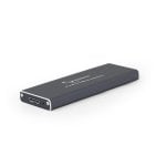Caja externa SSD Gembird EE2280-U3C-01 M.2 Aluminio Negro USB 3.2 Gen 1