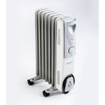 Radiador Elétrico Ravanson OH-07 1500W compacto controlo rotativo proteção extra Radiador Elétrico Ravanson OH-07 1500W compacto controlo rotativo proteção extra