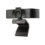 Webcam Trust Teza 4K UHD Autofokus Dual-Mikrofon USB Schwarz Clip/Stand Webcam Trust Teza 4K UHD Autofokus Dual-Mikrofon USB Schwarz Clip/Stand