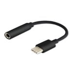 Adaptador USB C Savio AK-35 Jack 3.5 mm Analógico 12 cm Negro Adaptador USB C Savio AK-35 Jack 3.5 mm Analógico 12 cm Negro
