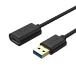 Cable USB UNITEK Y-C456GBK 0,5 m USB-A macho a USB-A hembra negro Cable USB UNITEK Y-C456GBK 0,5 m USB-A macho a USB-A hembra negro