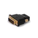 Adapter Savio CL-21 DVI-D 24+1 Stecker HDMI Buchse vergoldet Schwarz Adapter Savio CL-21 DVI-D 24+1 Stecker HDMI Buchse vergoldet Schwarz