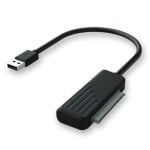 Adaptador SATA Savio AK-38 USB 3.0 para SSD 2,5" Plug and Play Negro