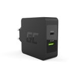 Carregador Green Cell CHAR10 Universal 45W USB-C/USB-A Preto Interior
